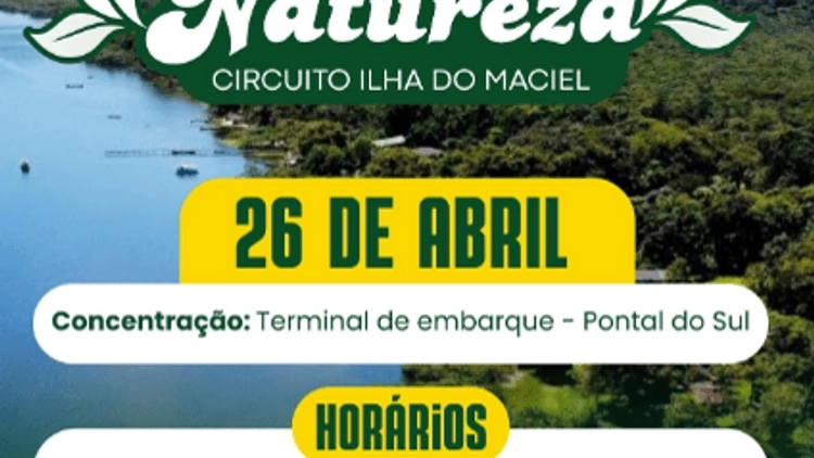 CAMINHADA DA NATUREZA - ILHA DO MACIEL - 26/04/26